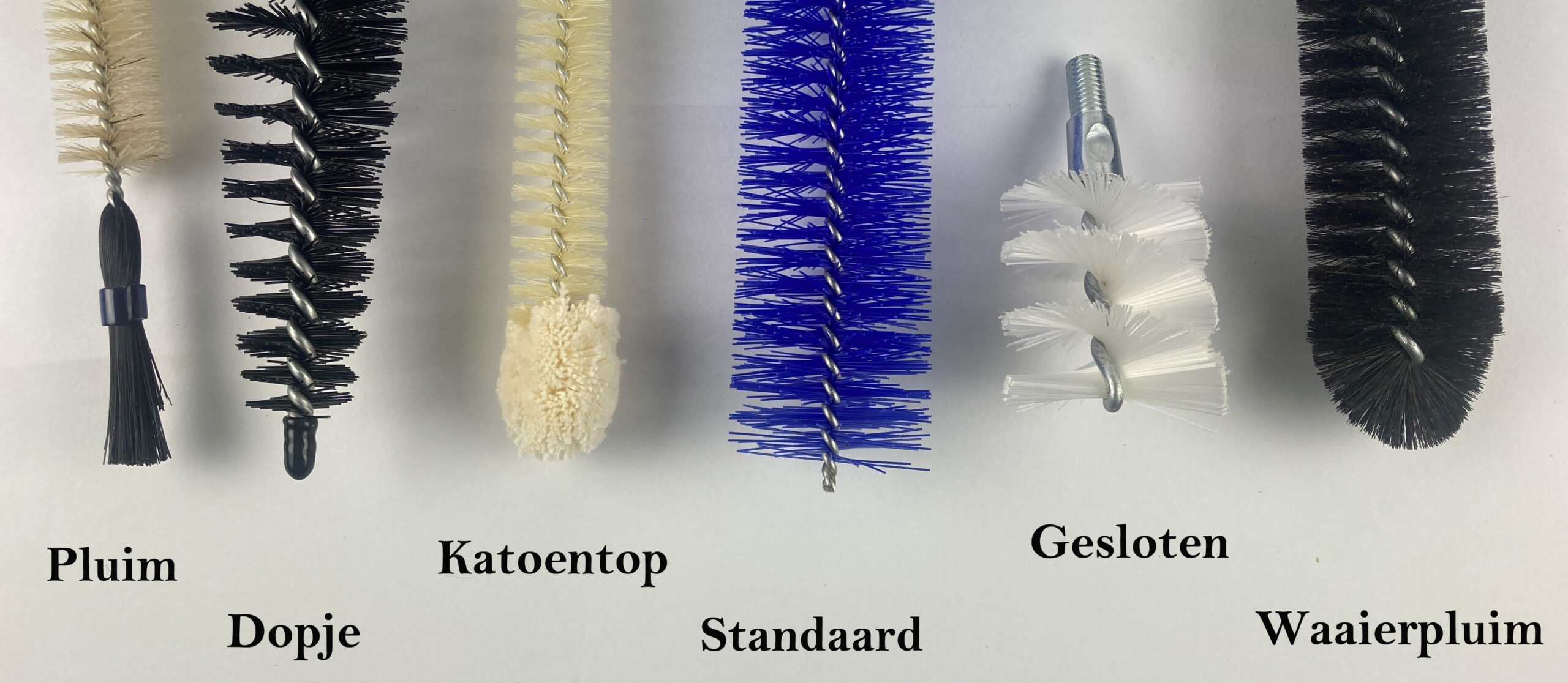 Afwerking op de punt